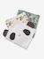 Pack of 3 Muslin Squares, Hanoi Theme Green 