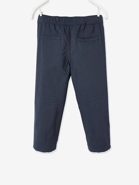Indestructible Trousers for Boys, Convert into Cropped Trousers Blue+GREEN MEDIUM SOLID WITH DESIG 