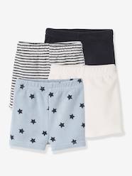 Pack of 4 Terry Cloth Shorts, for Babies