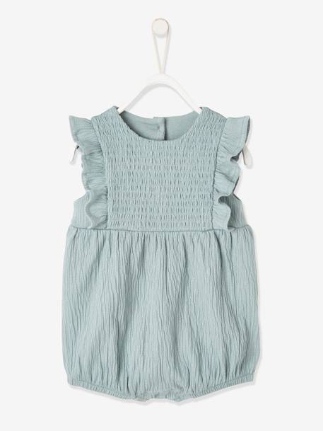 Sleeveless Jumpsuit for Babies Grey+red 