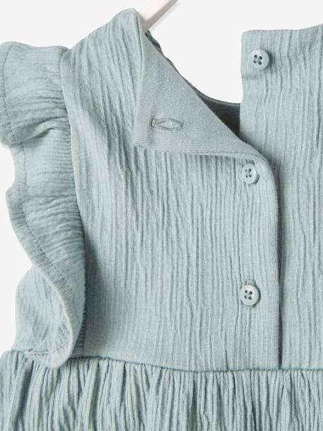 Sleeveless Jumpsuit for Babies Grey+red 