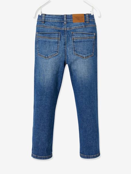 Loose-Fit Baggy Jeans, for Boys Denim Blue+denim grey 