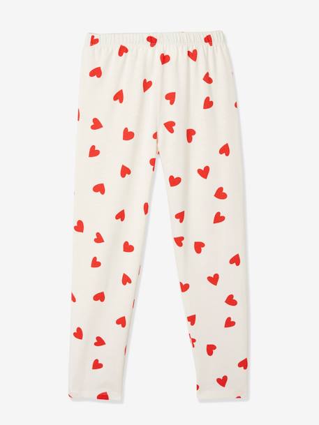Pack of 2 Hearts Pyjamas White 