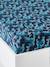 Children's Fitted Sheet, TIGER Theme Blue/Print 