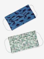 Baby-Pack of 2 Reusable Face Masks with Prints for Boys