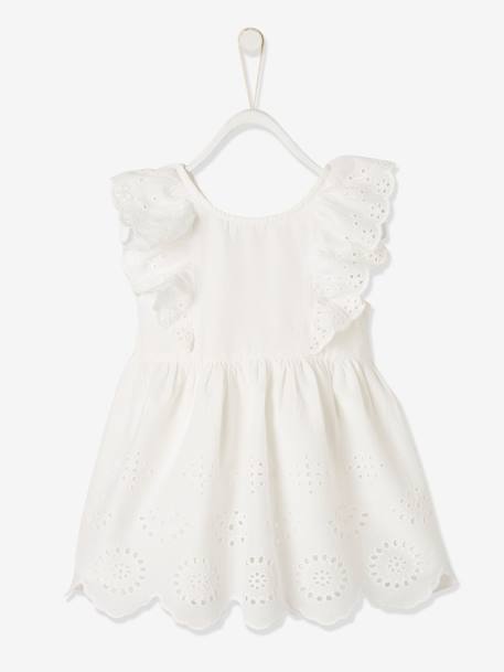 Occasion Wear Outfit for Babies: Dress, Bloomer Shorts & Hairband coral+White 