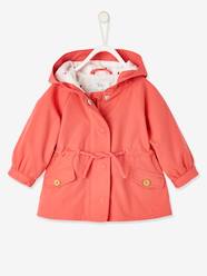 Baby-Outerwear-Coats-Hooded Parka for Baby Girls
