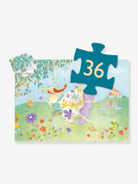 Spring Princess 36-Piece Puzzle, by DJECO Blue 