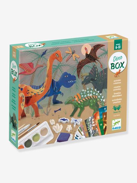 Dinosaur World Activity Box, by DJECO Green 