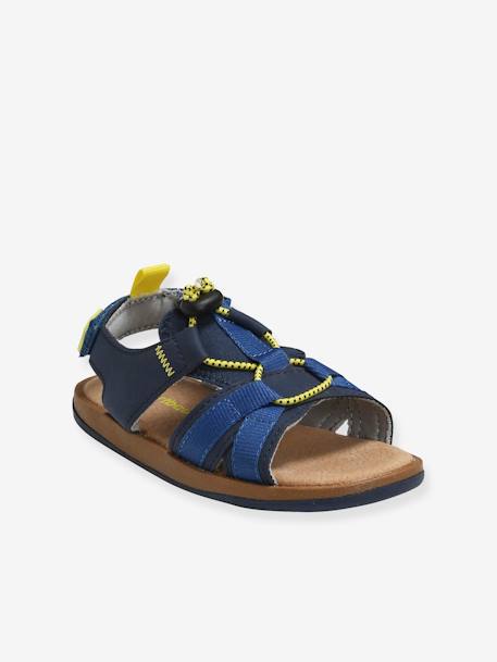Touch-Fastening Sandals for Boys Blue 