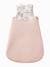 Sleeveless Baby Sleep Bag in Cotton Gauze, EAU DE ROSE Theme Light Pink 