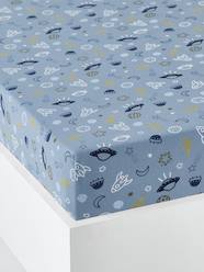 Bedding & Decor-Children's Fitted Sheet, Cosmos Theme