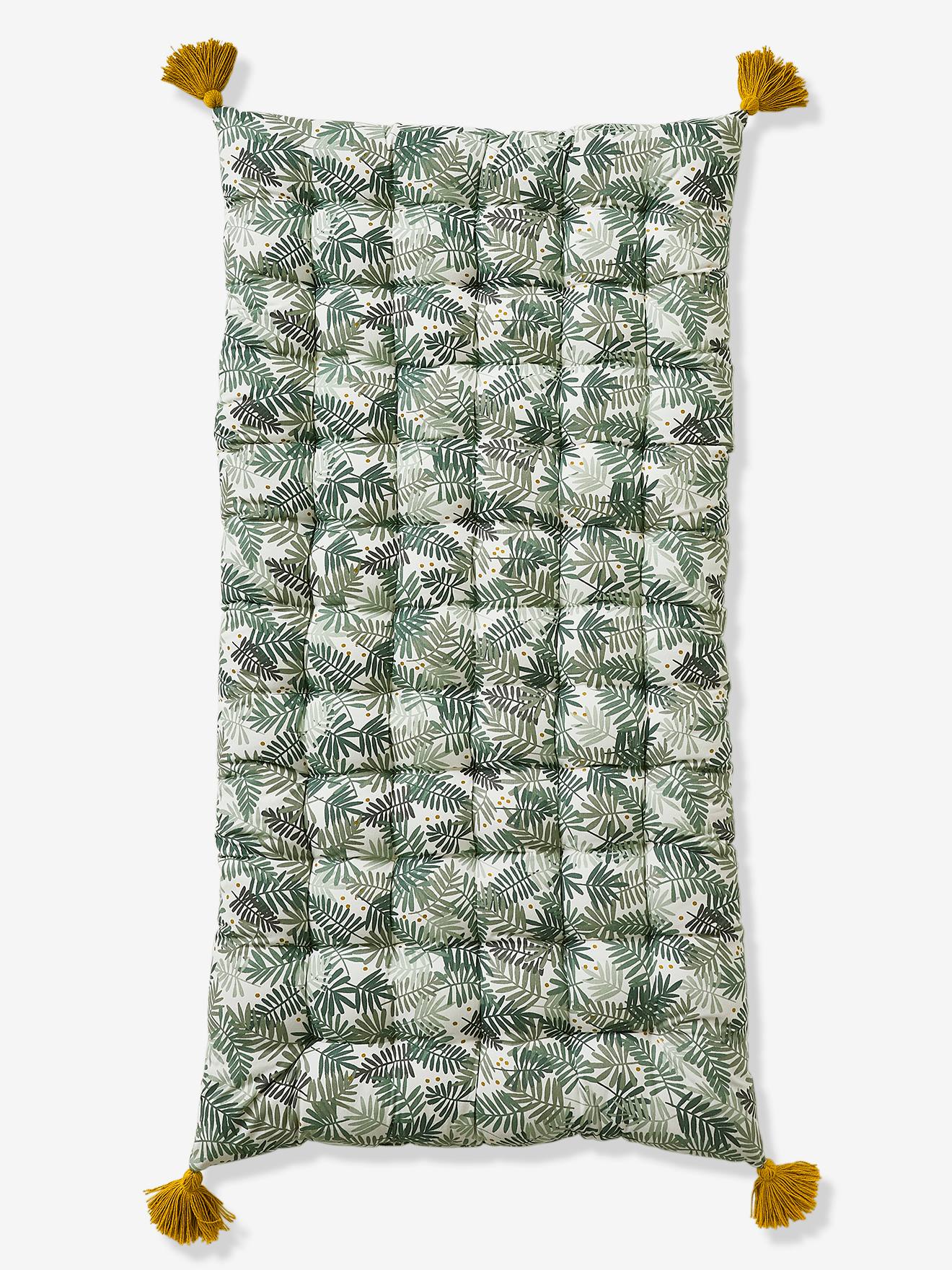 Floor Cushion, Hanoi - green/print, Bedding & Decor | Vertbaudet