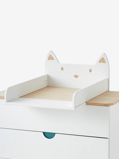 Changing Table Topper, Fox White 