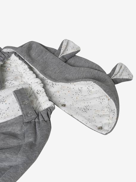 Baby Carrier Cover in Fleece Light Grey 