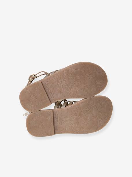 Leather Gladiator Sandals for Children, Designed for Autonomy 6497 