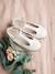 T-Strap Ballet Pumps for Girls Light Pink+White 