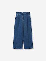 Girls-Trousers-Girl's flared denim trousers
