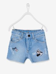Girls-Embroidered Disney Minnie Mouse® Shorts in Denim, for Girls