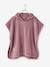 Deer Bath Poncho Purple 