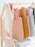 Sleeveless Baby Sleep Bag in Organic* Cotton Gauze, Merveille Theme Light Pink 