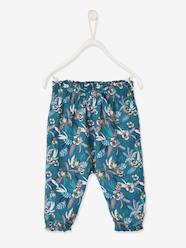 Loose-Fitting Printed Trousers, for Babies