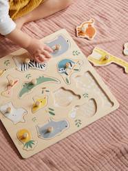 Toys-Educational Games-Jungle Peg Puzzle - Wood FSC® Certified