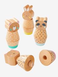 Toys-Baby & Pre-School Toys-Screw-On Animals Game - Wood FSC® Certified
