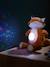Stars Projecting Fox Night Light denim blue+golden yellow+grey+Grey+Orange 