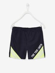 -Sports Bermuda Shorts, Techno Fabric, Reflective Details, for Boys