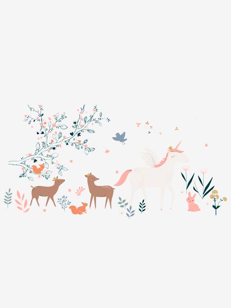 Giant Sticker, Enchanted Forest Light Grey 