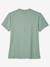 Family Team T-Shirt, Vertbaudet & Studio Jonesie Capsule Collection in Organic Cotton Light Green 