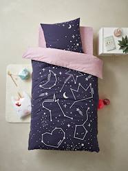 Duvet Cover + Pillowcase Set with Glow-in-the-Dark Details, Miss Constellation