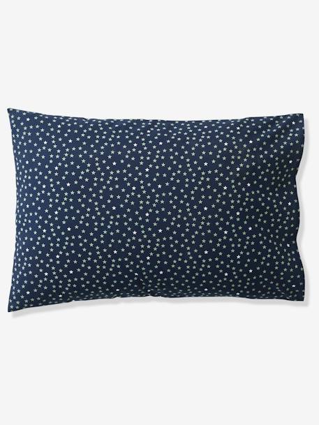 Children's Duvet Cover + Pillowcase Set, DREAM BIG, basics Green/Print 