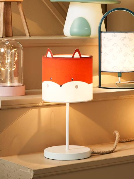 Fox Bedside Lamp White 