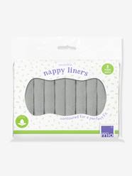 Nursery-Changing Mattresses & Nappy Accessories-8 Reusable Nappy Liners in Microfleece by BAMBINO MIO