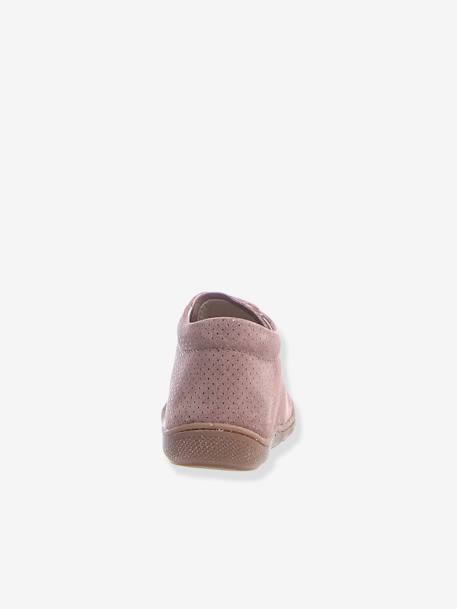 Boots for Baby Girls, Cocoon Fantaisie by NATURINO®, Designed for First Steps PINK LIGHT ALL OVER PRINTED 
