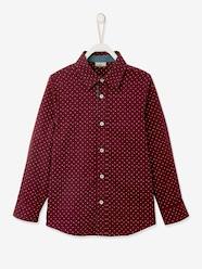 Shirt with Dot Print, for Boys
