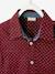 Shirt with Dot Print, for Boys Dark Brown/Print 