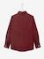 Shirt with Dot Print, for Boys Dark Brown/Print 