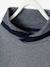 Jumper with Iridescent Neck, in Fancy Colourblock Knit, for Boys Dark Blue 