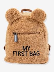 Girls-My First Bag Teddy Backpack, by CHILDHOME