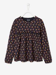 -Floral Blouse-Like Top, for Girls