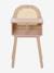 High Chair in FSC®100% Wood & Wicker Multi 