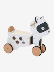 Toys-Tricycle with Storage in FSC® Wood, Masked Raccoon
