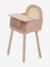 High Chair in FSC®100% Wood & Wicker Multi 