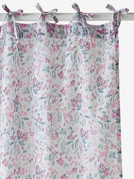 Sheer Curtain, Victoria White/Print 