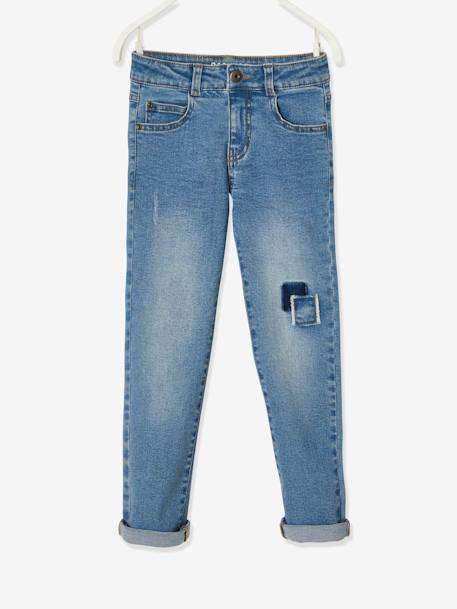 Distressed Jeans, for Boys Denim Blue 