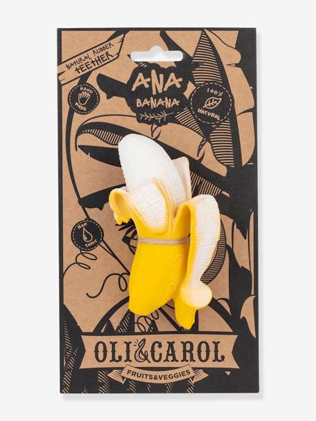 Ana Banana Teether, by OLI & CAROL YELLOW MEDIUM SOLID 