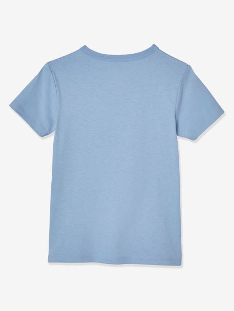 Pack of 3 Short Sleeve T-Shirts for Boys Light Blue 